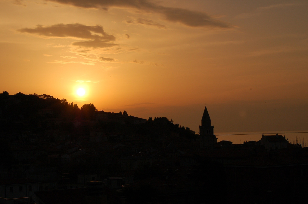 Tramonto dal balcone