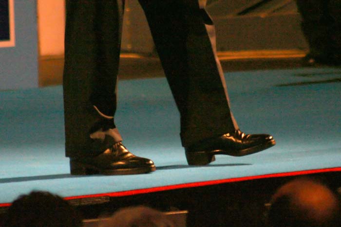 Le scarpe di Berlusconi