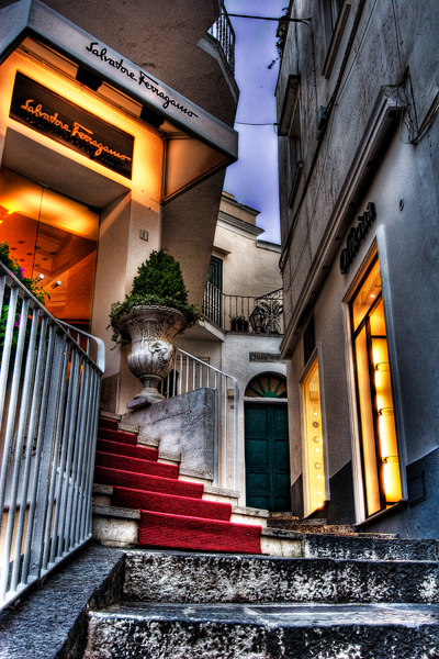 Passeggiando per Capri.
