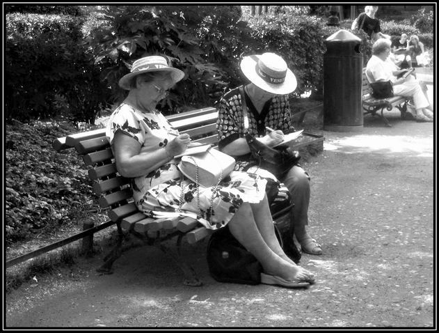 e loro scrivevano ai nipotini...