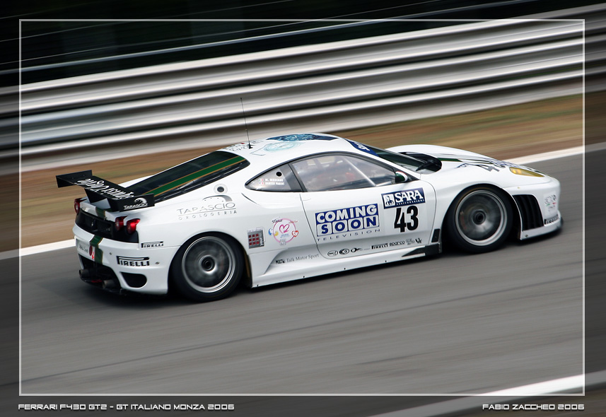 GT Italiano Monza 2006: Ferrari 430 (Panning II)