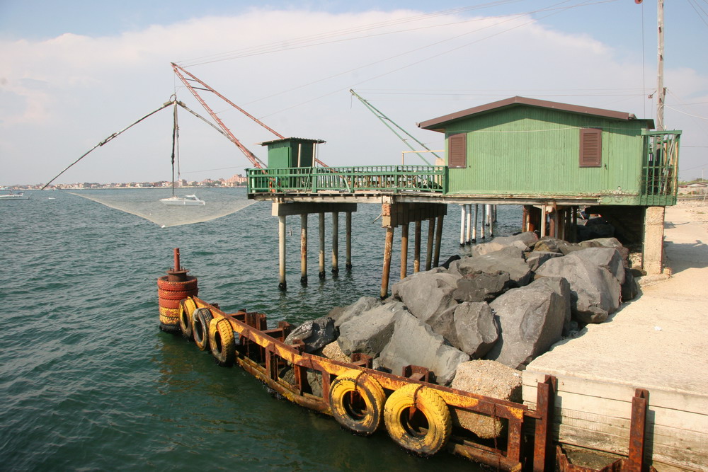 Casa di pescatori a Fiummicino