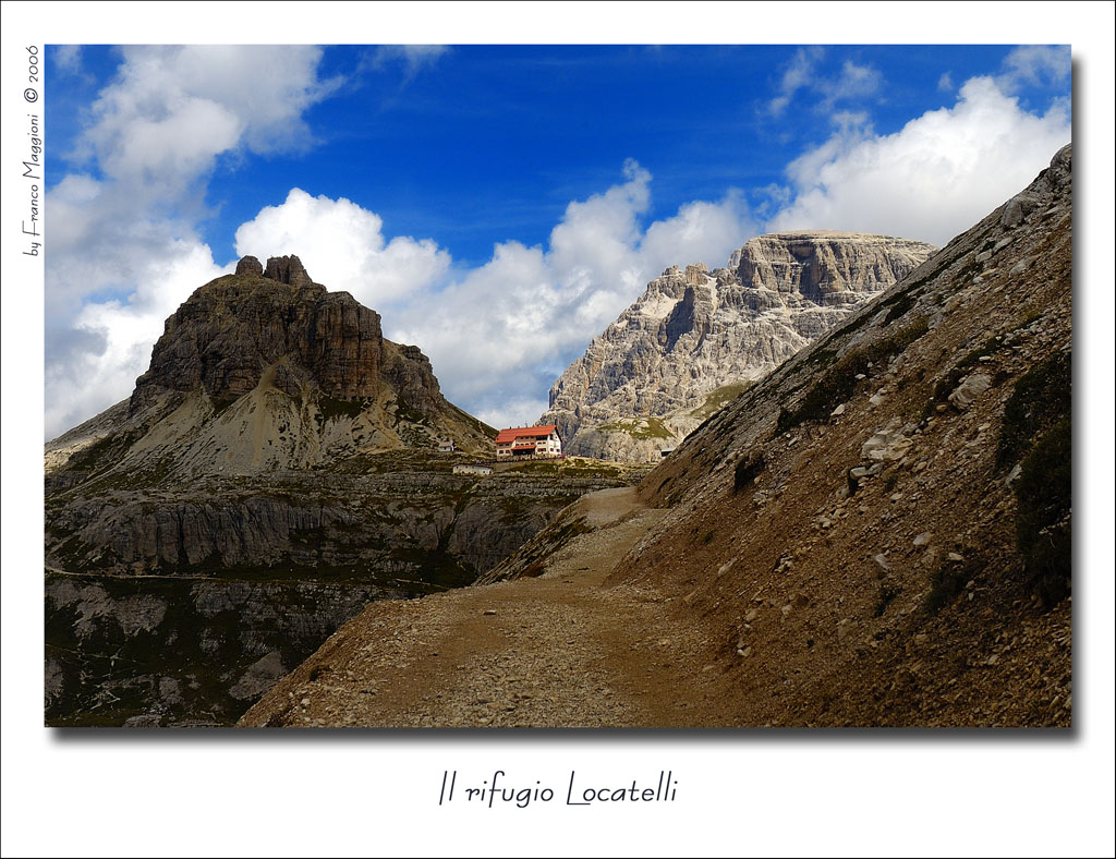 Il rifugio Locatelli