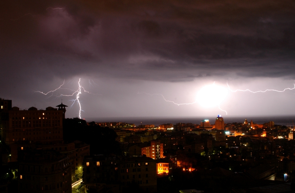 Giove Pluvio a Genova
