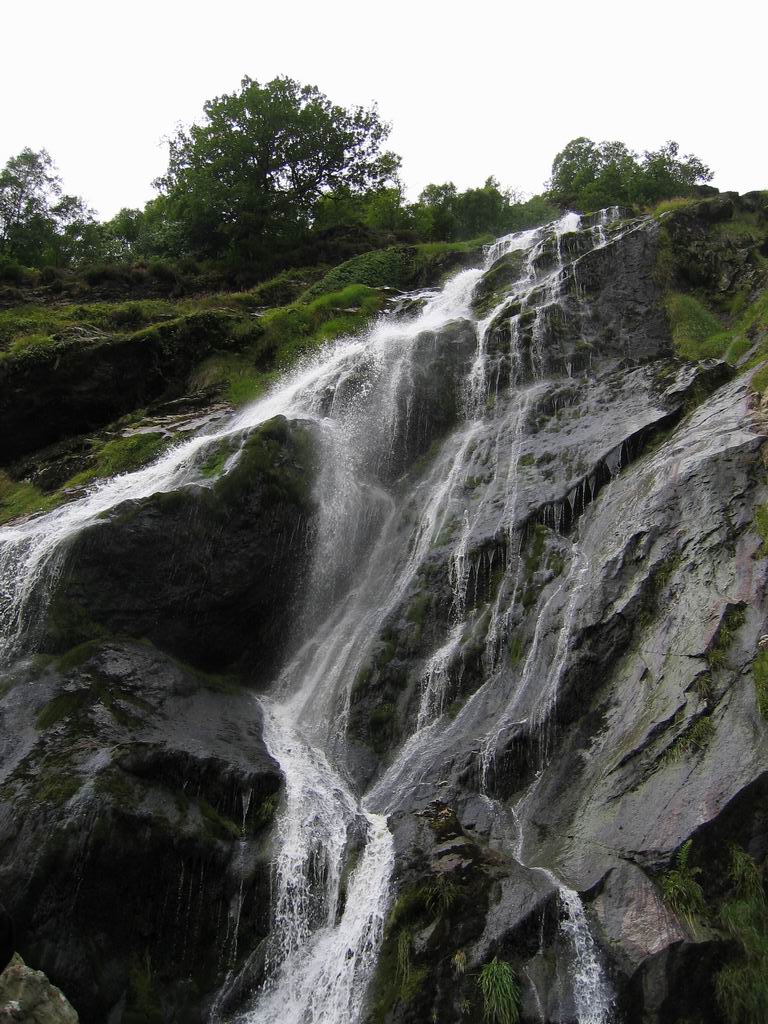Irish highest waterfall, Wicklow Dublin