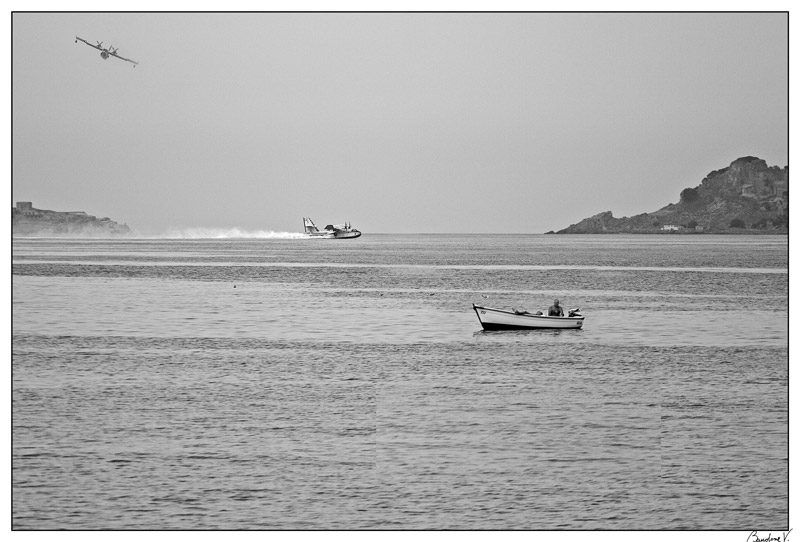 Canadier e pescatore