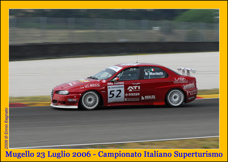 Mugello 23 luglio 2006- Campionato Italiano Superturismo