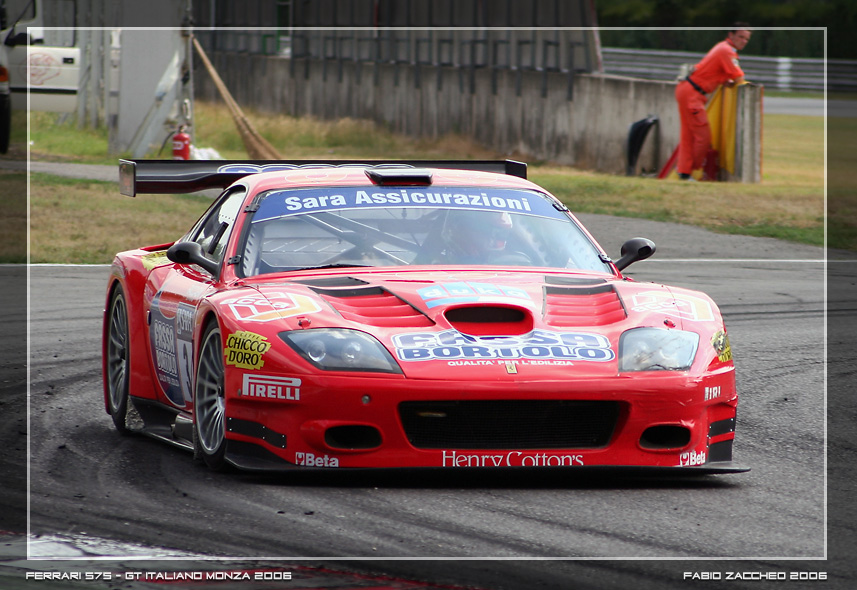 GT Italiano Monza 2006... Ferrari 575