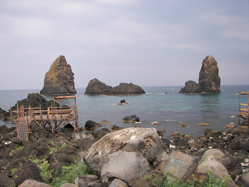 I faraglioni dopo la tempesta