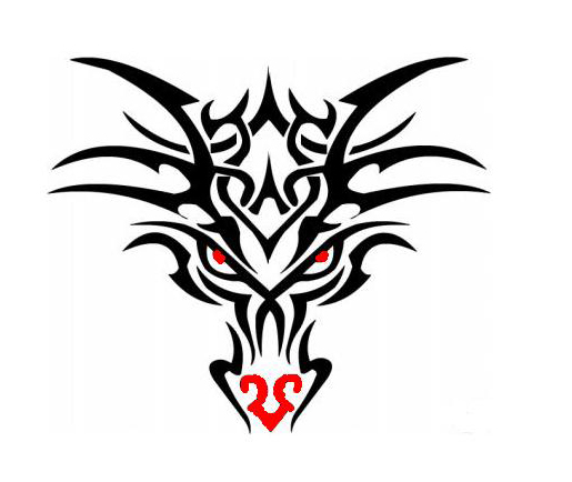 DRAGO TRIBALE TATOO
