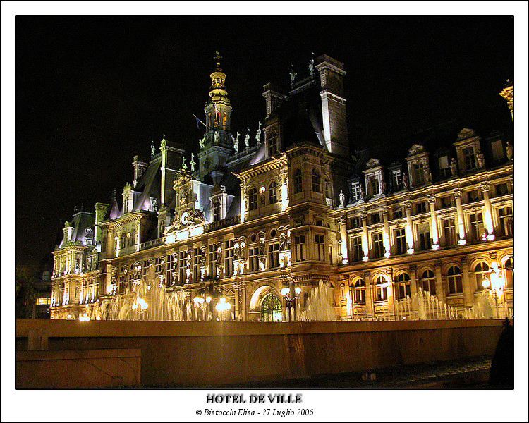 Hotel de Ville!
