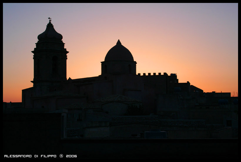 Tramonto a Erice