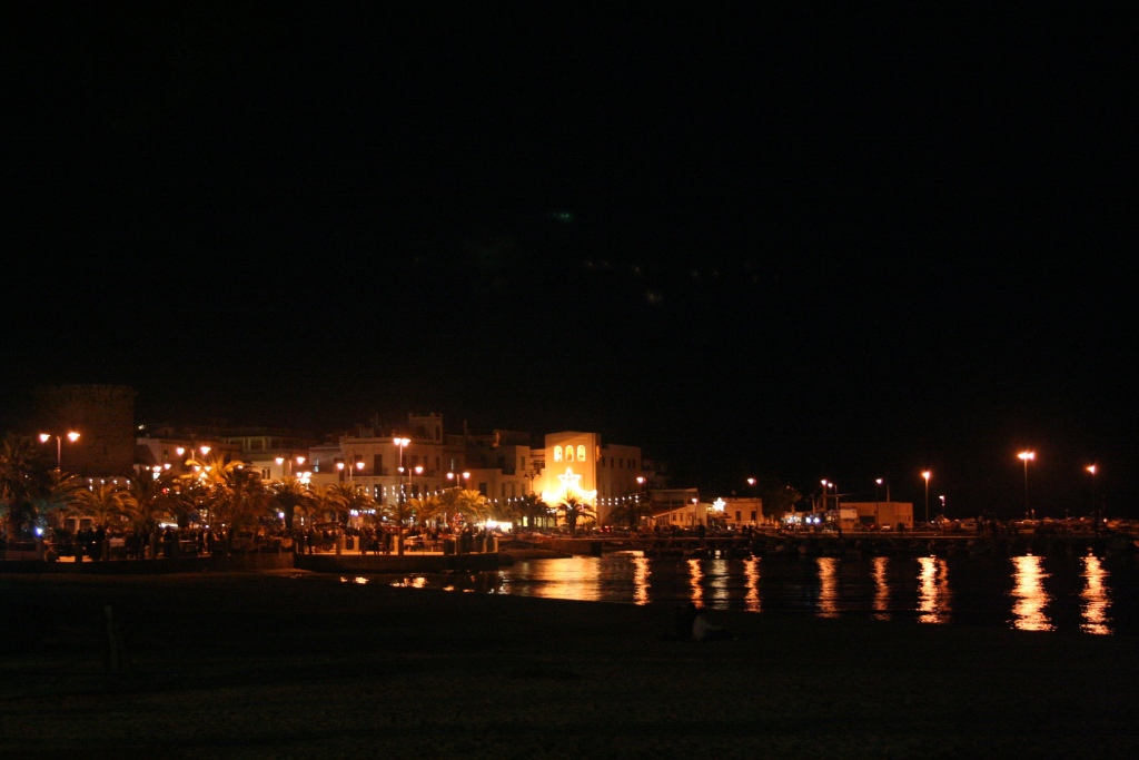 Mondello di notte