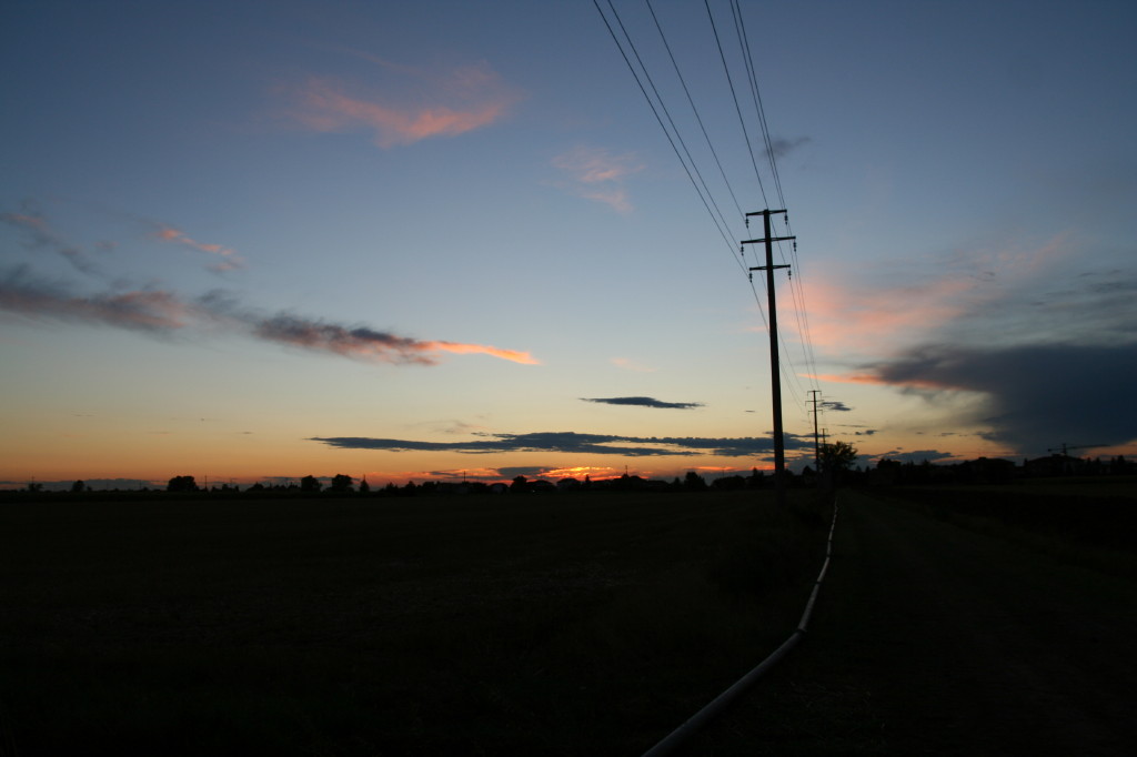 Verso il tramonto