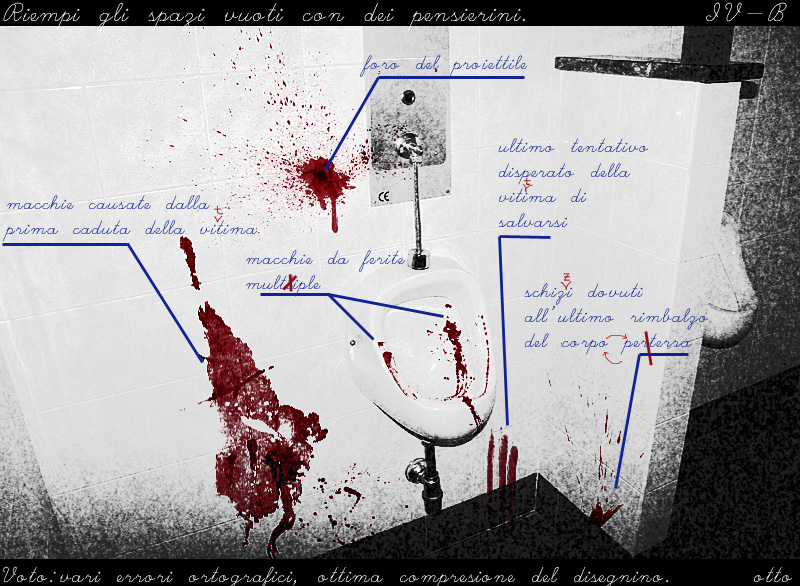 mezz'ora prima della ricreazione...