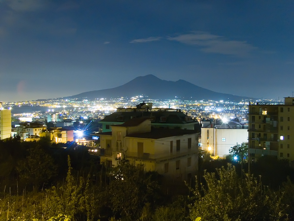 Vesuvio: di notte!