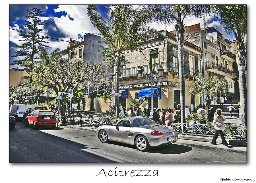 Acitrezza, domenica in paese (prove HDR)