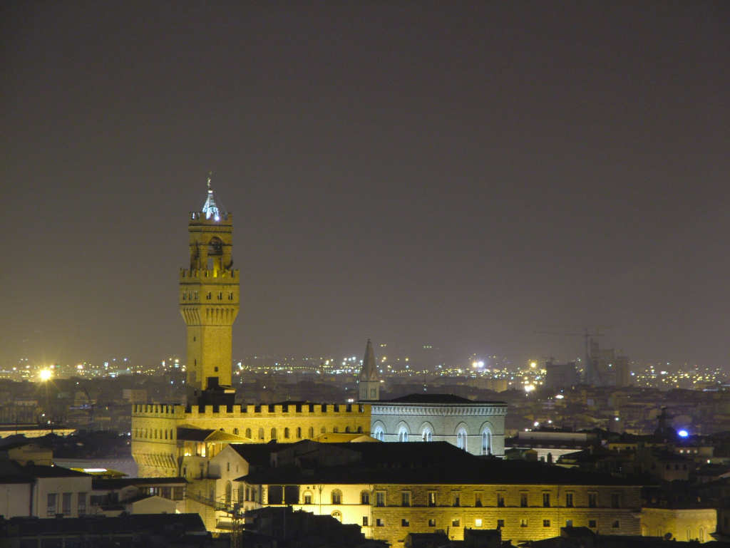 Palazzo Vecchio dal Piazzale Michelangelo