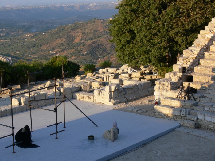 veduta teatro segesta