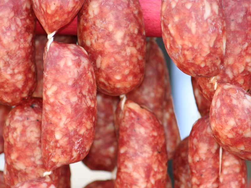 salciccette nostrane di Sutri (VT)
