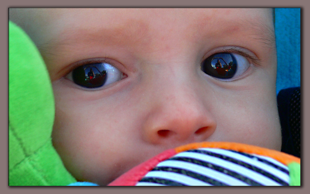 riflesso negli occhi