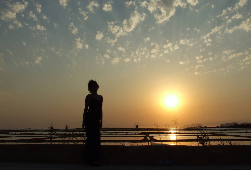 Silhouette alla salina