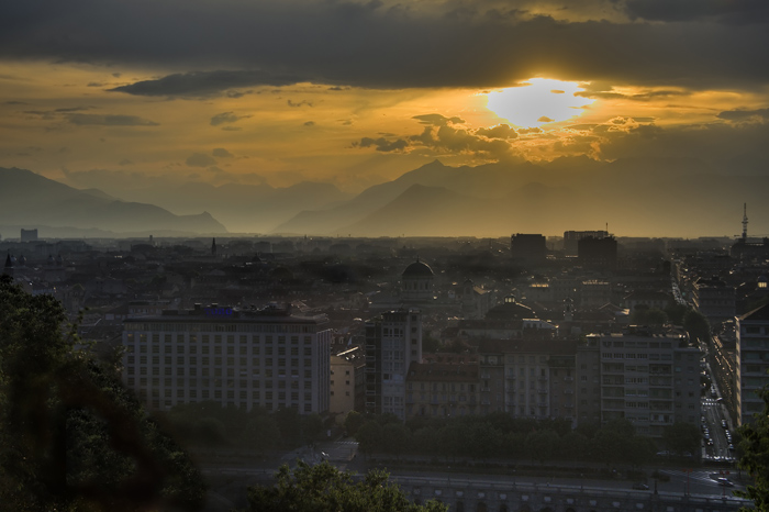 Tramonto su Torino - HDR