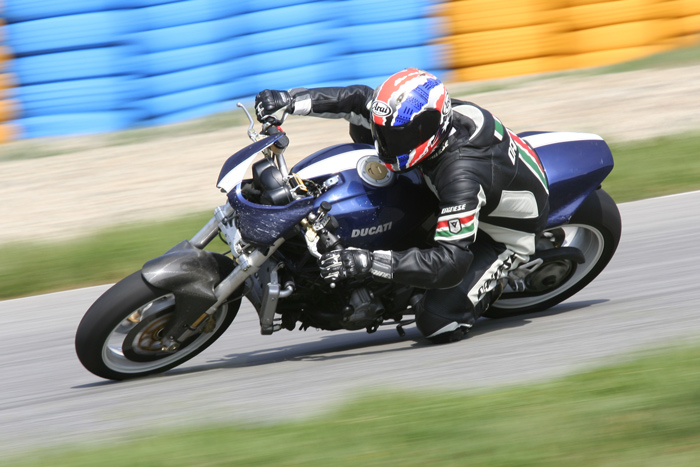 Ducati in panning
