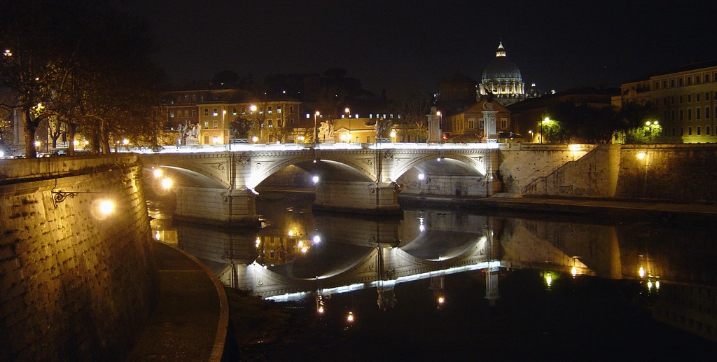 Vista sul tevere - Roma