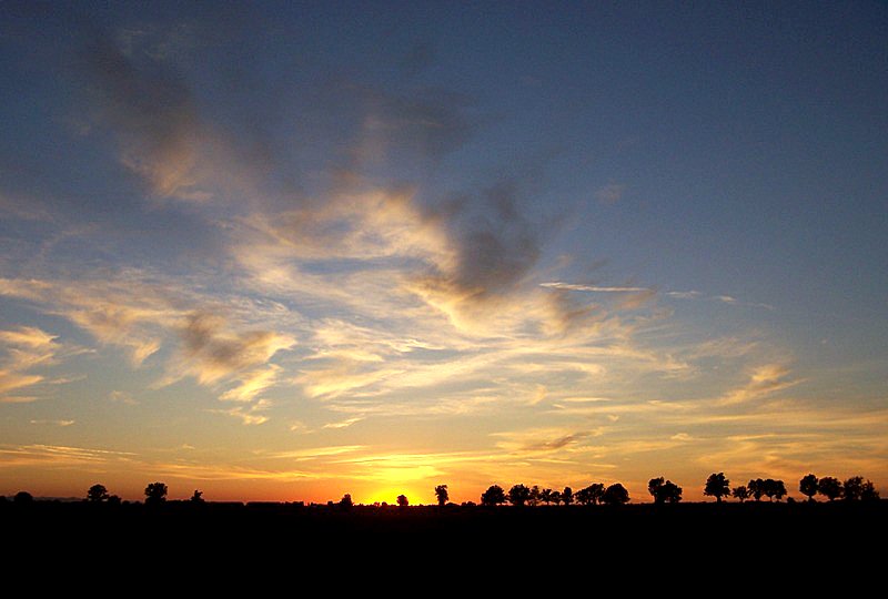 Tramonto Bassa Parmense