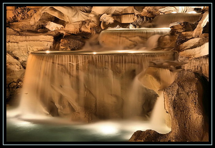 Fontana di Trevi - dettaglio