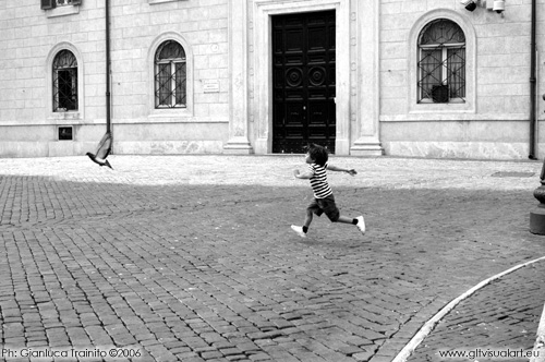 Correndo dietro un sogno in volo...
