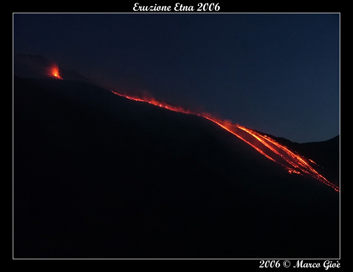 Eruzione Etna 2006 #2
