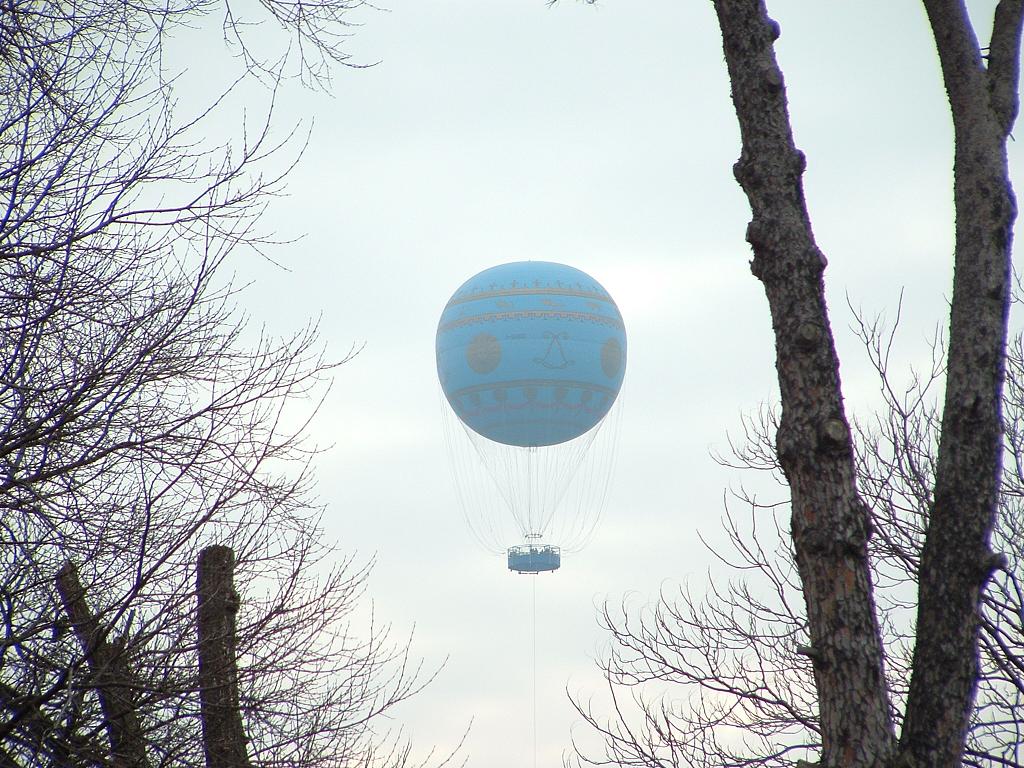 Mongolfiera Villa Borghese