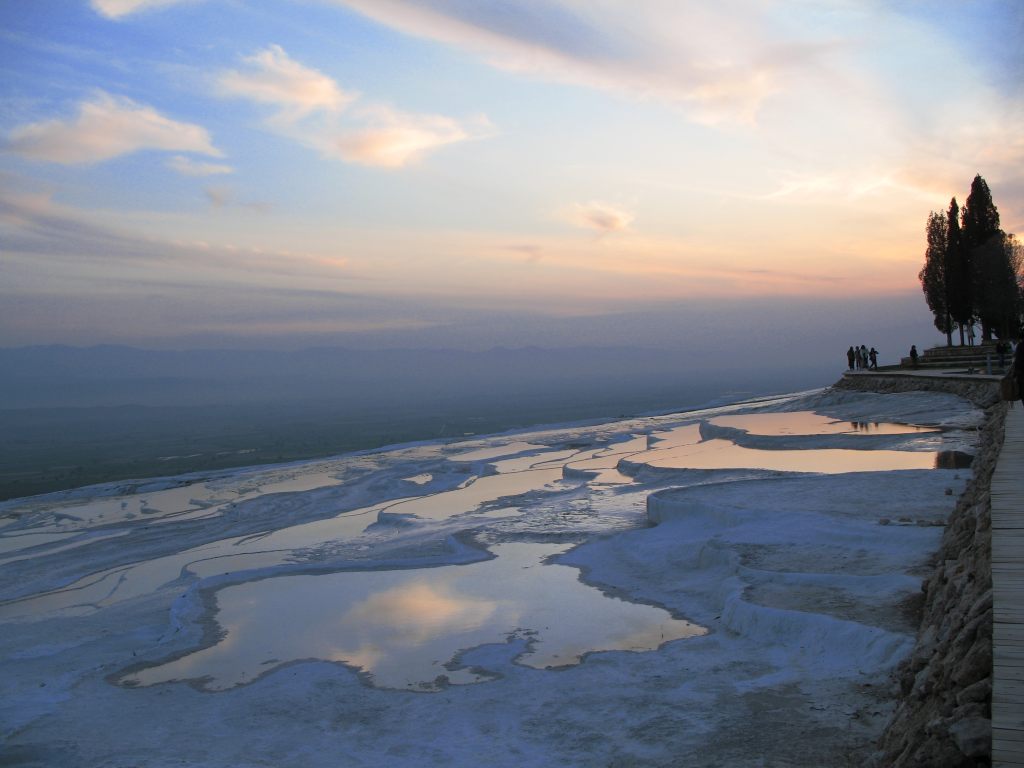 Tramonto a Pamukkale