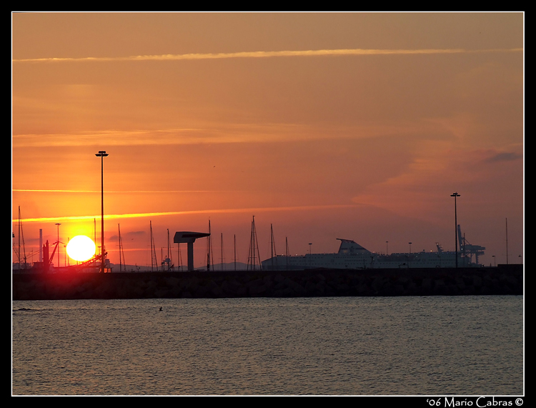 Tramonto a Porto Torres