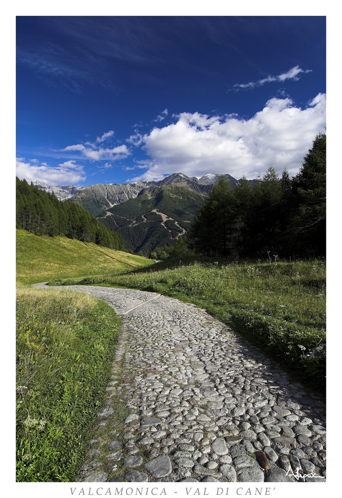 Streets of Valcamonica....