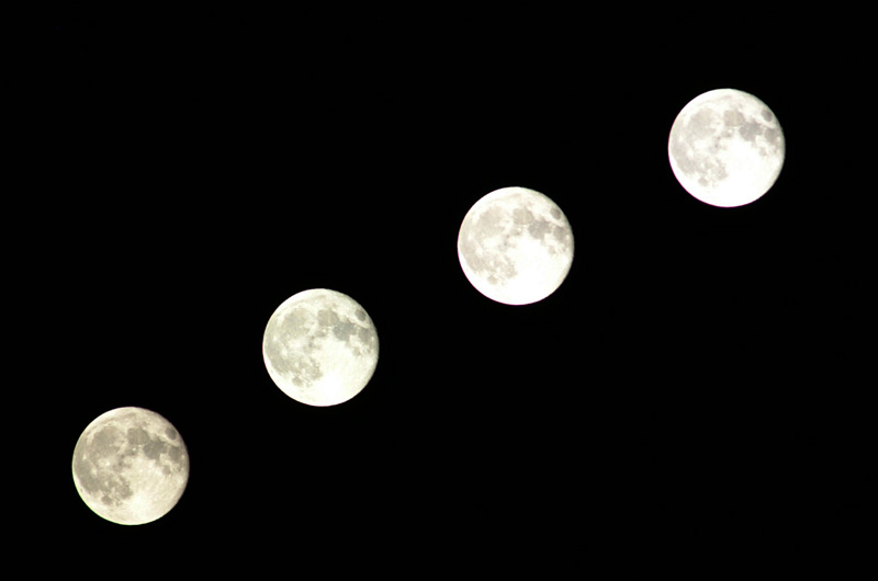 Luna piena al Perigeo