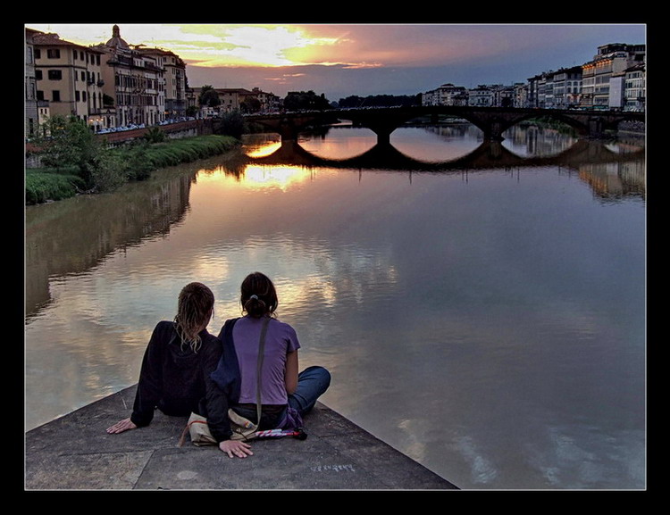 Firenze 2006 - Uno sguardo dal ponte