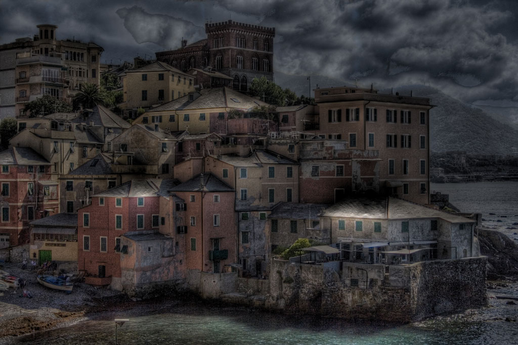 Boccadasse (Genova) in HDR