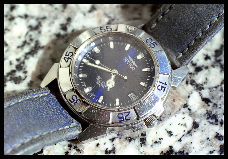 Mio orologio (abbastanza mal ridotto!)