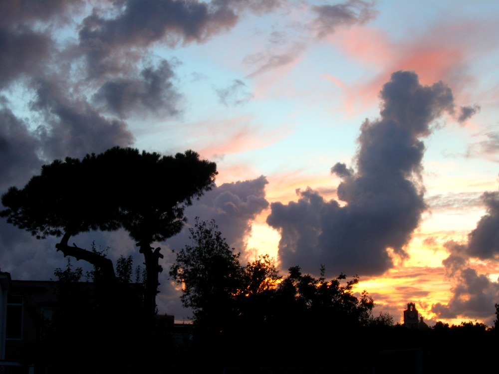 Tramonto dopo la tempesta