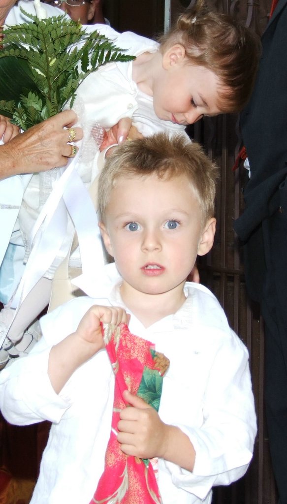 Francesco e federica in bianco