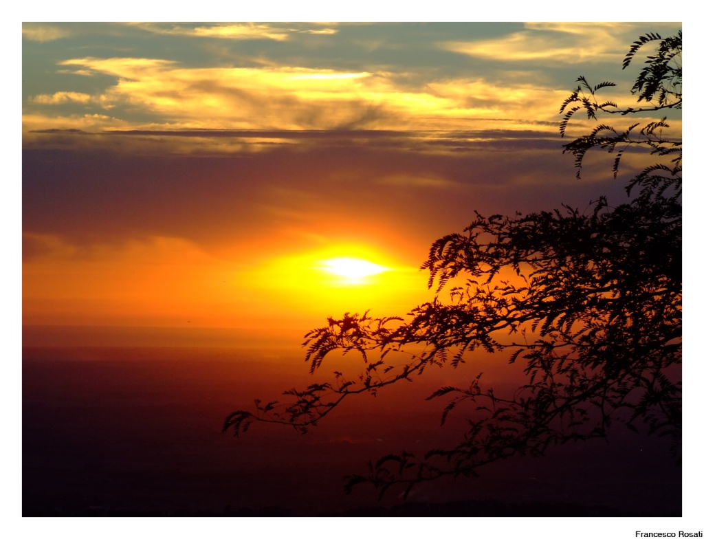 Tramonto da Rocca di Papa