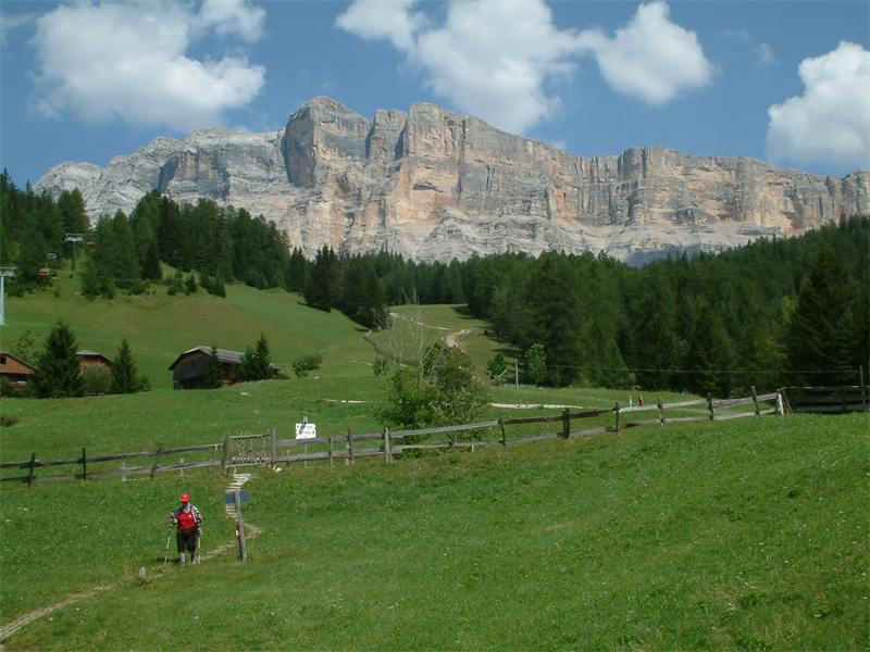 Uno scorcio della Val Badia