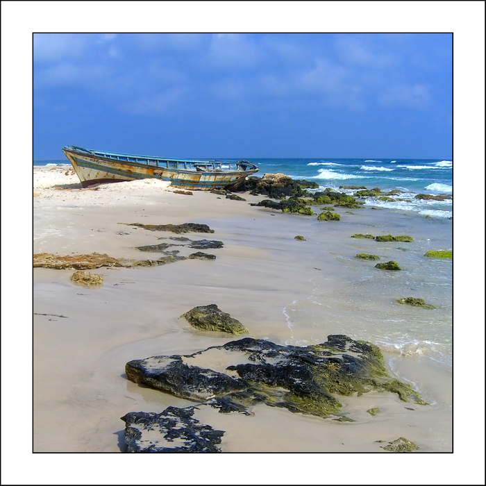 la barca abbandonata