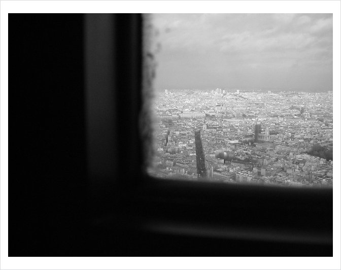 Parigi vista dalla tour de montparnasse