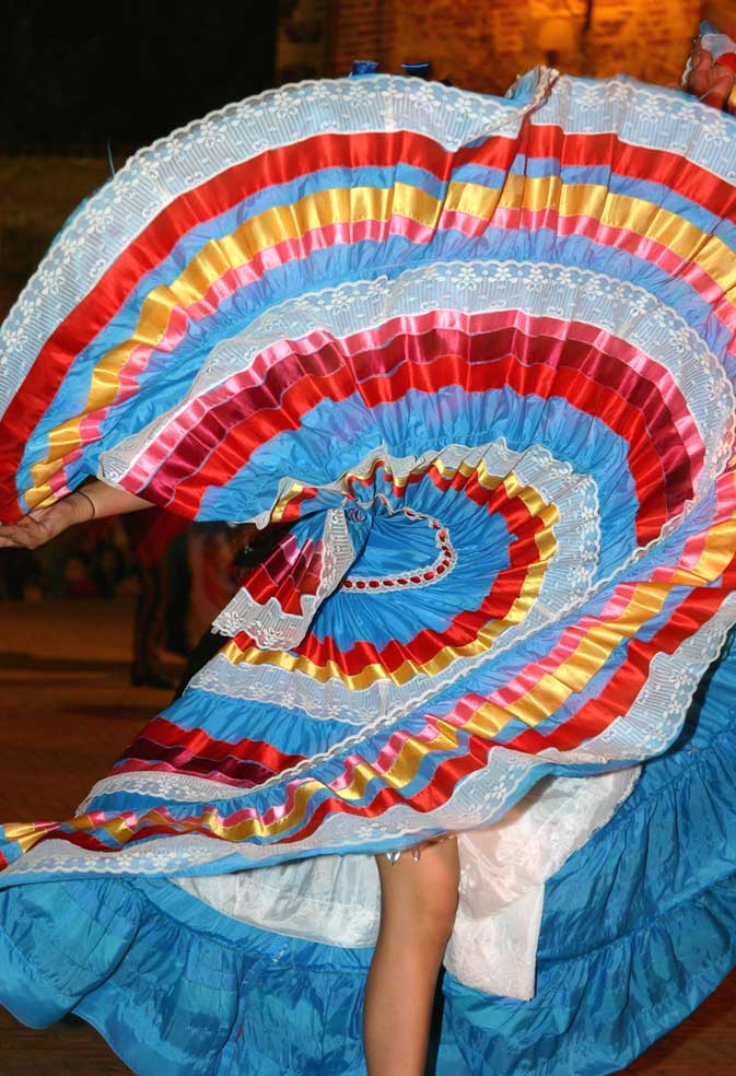 Gonne e colori messicani 1