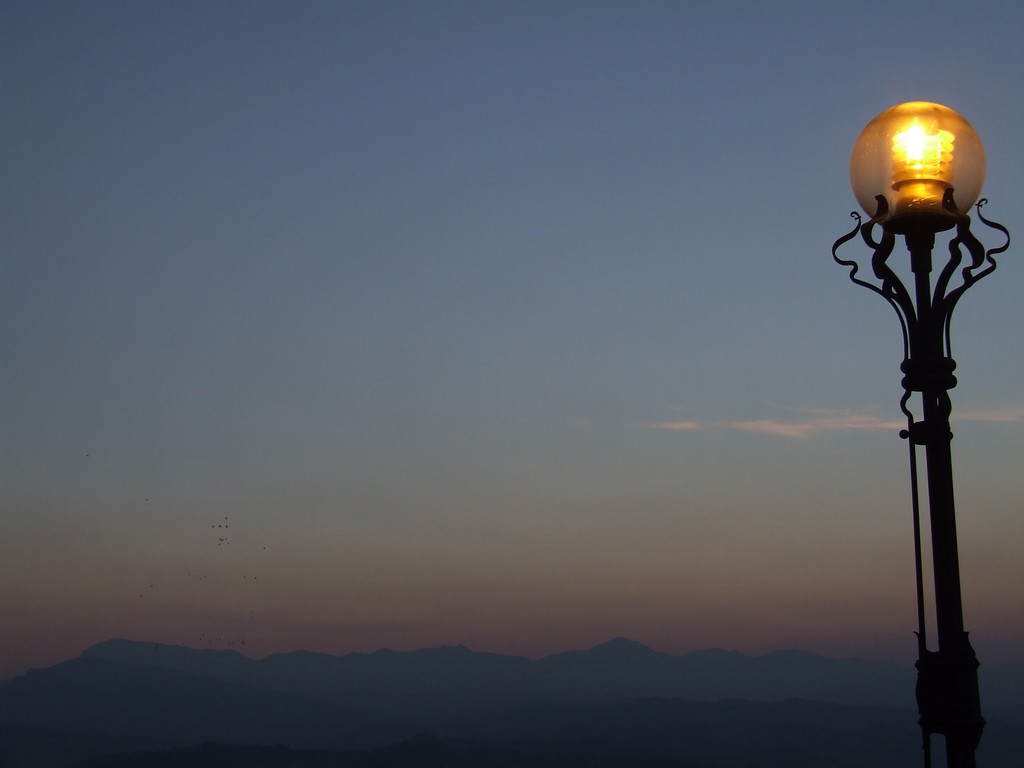 Lampione on the mountains