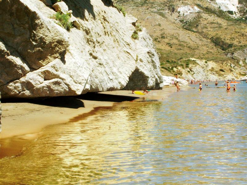 ...e rocce erose dal mare